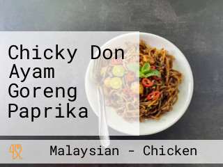 Chicky Don Ayam Goreng Paprika