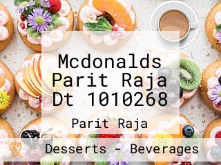 Mcdonalds Parit Raja Dt 1010268