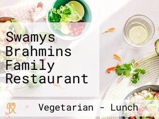 Swamys Brahmins Family Restaurant