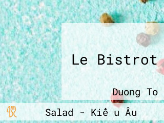 Le Bistrot