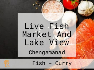 Live Fish Market And Lake View