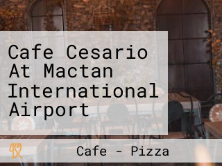 Cafe Cesario At Mactan International Airport