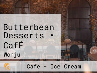 Butterbean Desserts • CafÉ