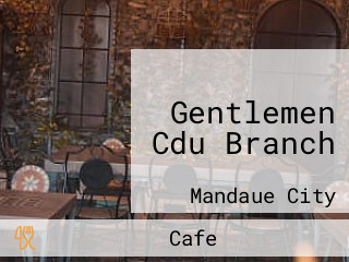 Gentlemen Cdu Branch