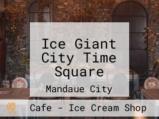 Ice Giant City Time Square