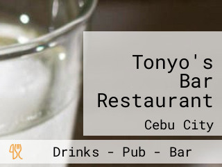 Tonyo's Bar Restaurant