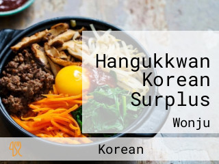 Hangukkwan Korean Surplus