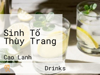 Sinh Tố Thùy Trang