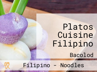 Platos Cuisine Filipino