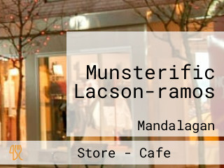 Munsterific Lacson-ramos