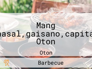 Mang Inasal,gaisano,capital Oton