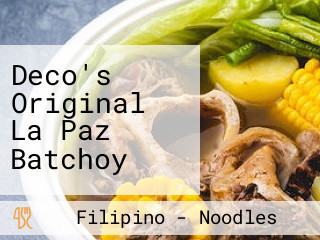 Deco's Original La Paz Batchoy