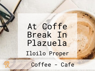 At Coffe Break In Plazuela