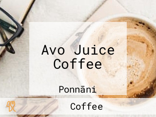 Avo Juice Coffee