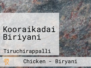 Kooraikadai Biriyani