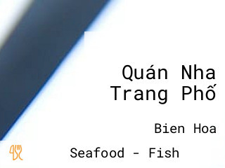 Quán Nha Trang Phố