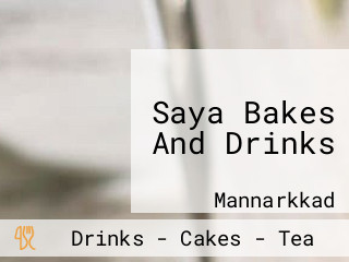 Saya Bakes And Drinks