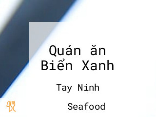 Quán ăn Biển Xanh