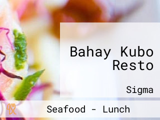 Bahay Kubo Resto