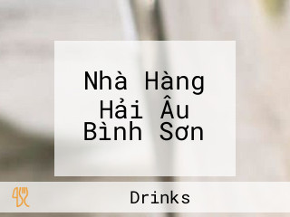 Nhà Hàng Hải Âu Bình Sơn