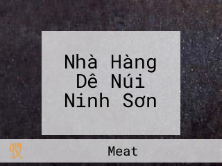 Nhà Hàng Dê Núi Ninh Sơn