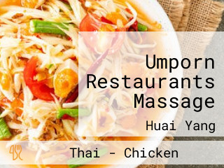 Umporn Restaurants Massage