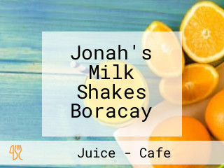 Jonah's Milk Shakes Boracay