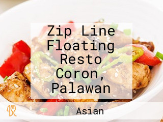 Zip Line Floating Resto Coron, Palawan