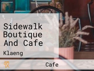 Sidewalk Boutique And Cafe