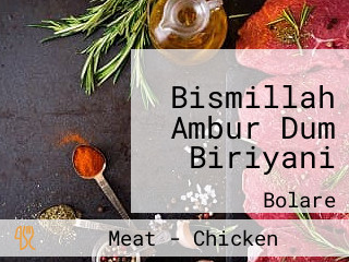 Bismillah Ambur Dum Biriyani