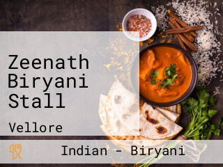 Zeenath Biryani Stall