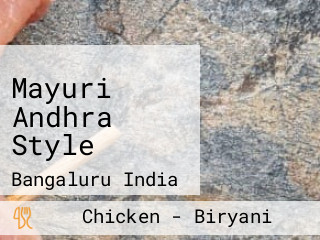 Mayuri Andhra Style