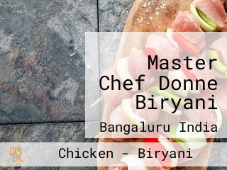 Master Chef Donne Biryani