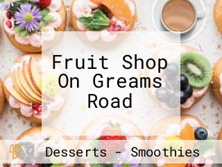 Fruit Shop On Greams Road