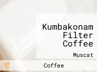 Kumbakonam Filter Coffee