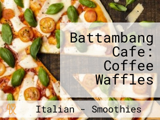 Battambang Cafe: Coffee Waffles