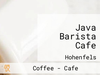 Java Barista Cafe