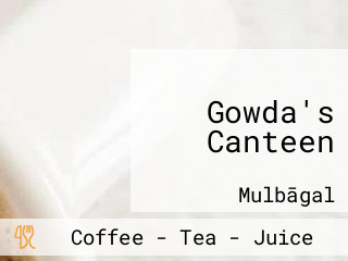 Gowda's Canteen