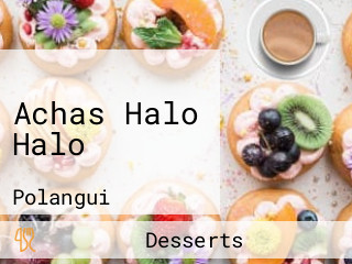 Achas Halo Halo