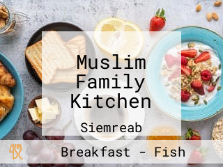 Muslim Family Kitchen