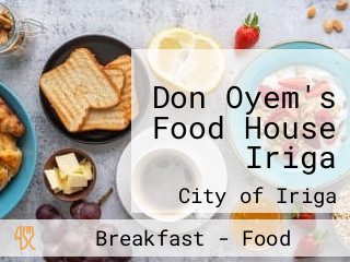 Don Oyem's Food House Iriga