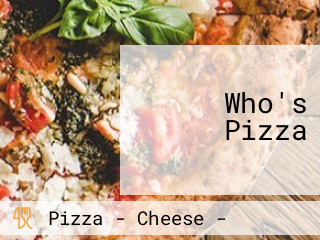 Who's Pizza