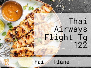 Thai Airways Flight Tg 122