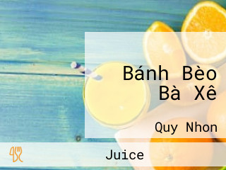 Bánh Bèo Bà Xê