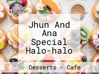 Jhun And Ana Special Halo-halo Padre Garcia Bats.