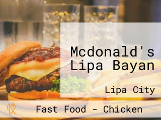 Mcdonald's Lipa Bayan