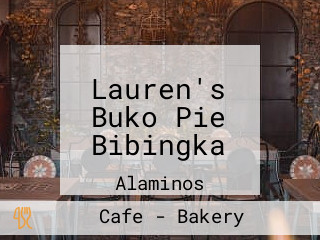 Lauren's Buko Pie Bibingka