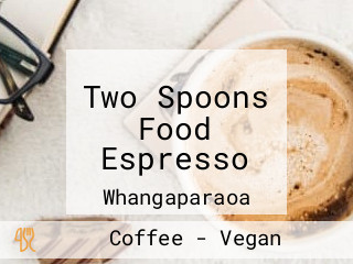 Two Spoons Food Espresso