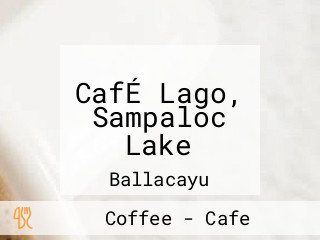 CafÉ Lago, Sampaloc Lake