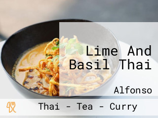 Lime And Basil Thai